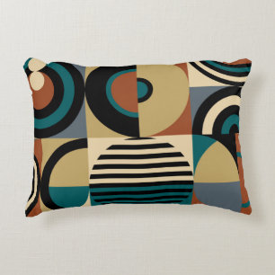 Coussins Décoratifs Motif géométrique Abstrait. Style memphis sans f