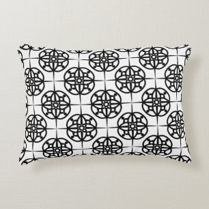 Coussins Décoratifs Motif géométrique ambiance rétro chic
