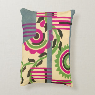 Coussins Décoratifs Motif géométrique Art Déco vintage Jazz Pochoir