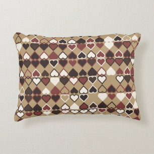 Coussins Décoratifs Motif géométrique avec éléments colorés, abstrait