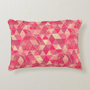Coussins Décoratifs Motif géométrique de fleur
