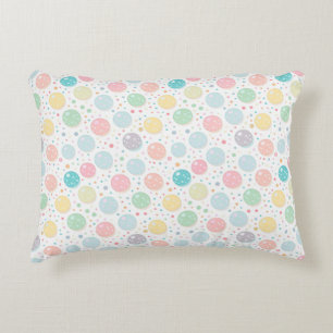 Coussins Décoratifs Motif imparfait à points pastel