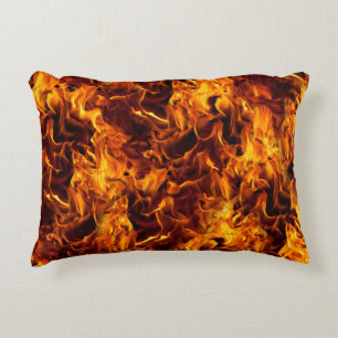 Coussins Décoratifs Motif incendie et flamme