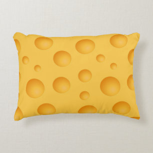 Coussins Décoratifs Motif jaune de fromage