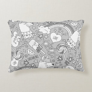 Coussins Décoratifs motif lama 4