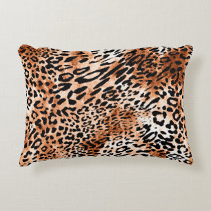Coussins Décoratifs Motif léopard, poster de animal africain