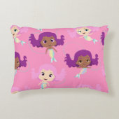 Coussins Décoratifs Motif mauve rose sirène (Devant)