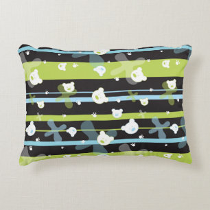 Coussins Décoratifs Motif mignon avec peu d'ours