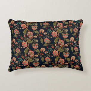 Coussins Décoratifs motif mughal ornement motif multicolore backgrou