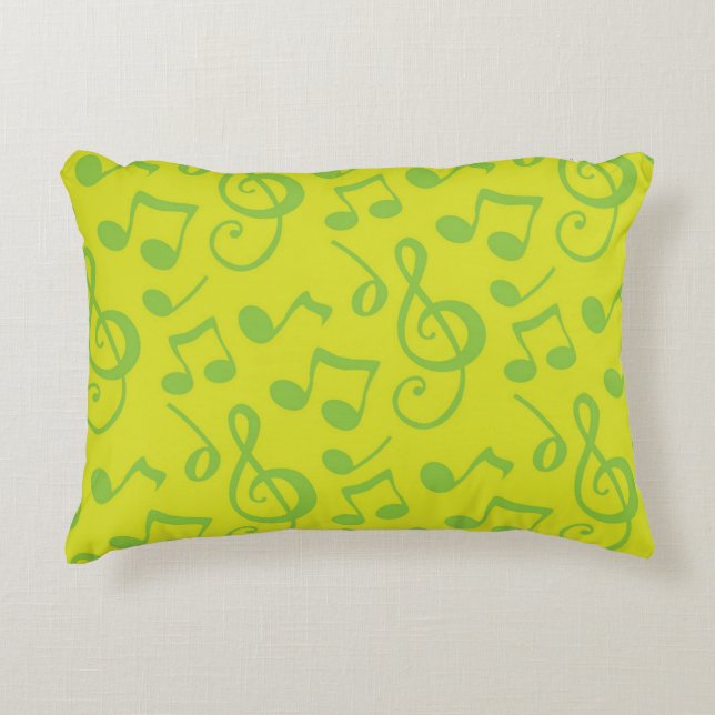 Coussins Décoratifs Motif musical (Devant)