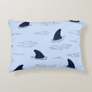 Coussins Décoratifs Motif Océan fin requin