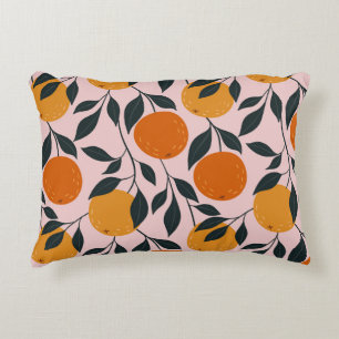 Coussins Décoratifs Motif orange vibrant