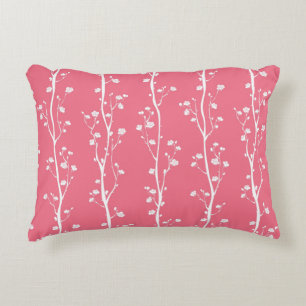 Coussins Décoratifs Motif oriental de fleur de prune