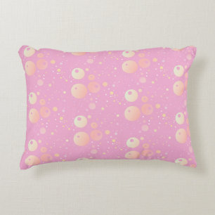 Coussins Décoratifs Motif Pastel esthétique points roses