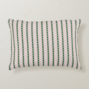 Coussins Décoratifs Motif rayé festif de Noël Cottagecore mignon