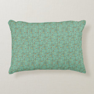 Coussins Décoratifs Motif Retro Atomic Starburst Lines