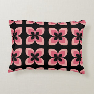 Coussins Décoratifs Motif rose deux tons lumineux