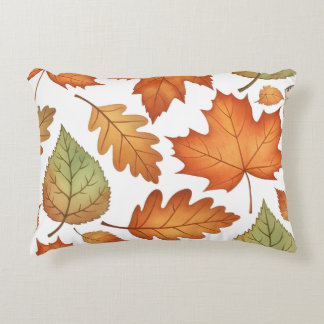 Coussins Décoratifs Motif sans couture de feuille d'automne