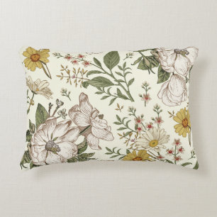 Coussins Décoratifs Motif sans couture. Flux isolé réaliste