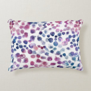 Coussins Décoratifs motif sans couture pois Abstraits dans pastel col