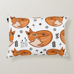 Coussins Décoratifs Motif scandinave sans couture. enfants arrière - p