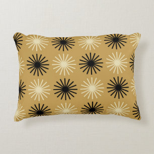 Coussins Décoratifs Motif Starburst moderne du milieu du siècle