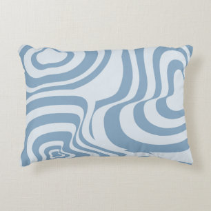 Coussins Décoratifs Motif Super Y2K rétro bleu