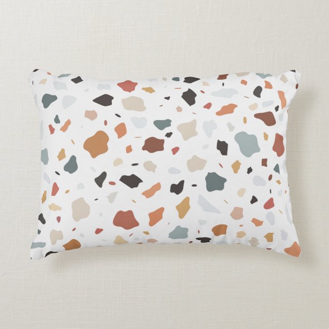 Coussins Décoratifs Motif Terrazzo (Devant)