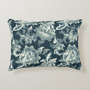 Coussins Décoratifs motif vintage ethnique fleuri sans couture. folklo