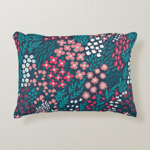 Coussins Décoratifs Motif vintage fleuri sans soudure. Sans fin répété