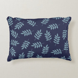 Coussins Décoratifs Motif vintage simple. Arrière - plan bleu foncé, b