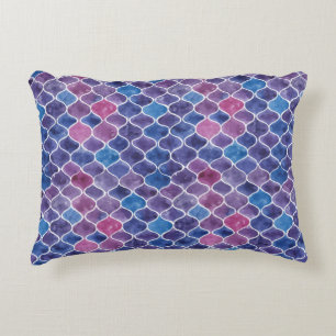 Coussins Décoratifs Motif violet sans aquarelle