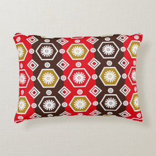 Coussins Décoratifs motifs batik indonésiens avec plan très distinctif