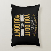 Coussins Décoratifs Motivation entrepreneuriale Inspiration dire (Devant(Vertical))