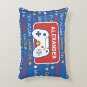 Coussins Décoratifs Mots de jeu vidéo (Devant(Vertical))