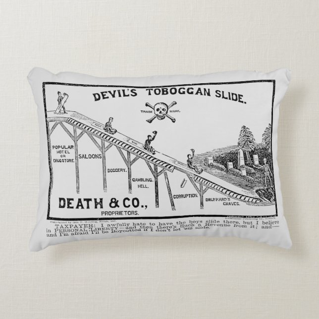 Coussins Décoratifs Mouvement de modération, 1887 (Devant)