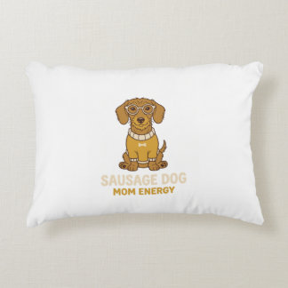 Coussins Décoratifs Mug Café Énergie Maman Chien Saucisse Dachshund Mi