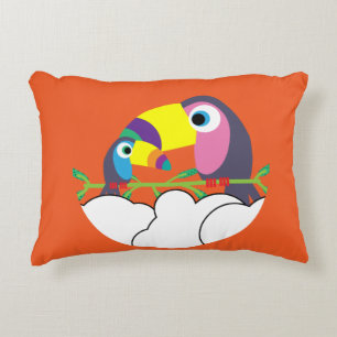 Coussins Décoratifs Mug Servi Cute Toucan J'aime les toucans Oisea