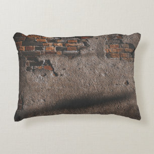 Coussins Décoratifs Mur avec briques cassées