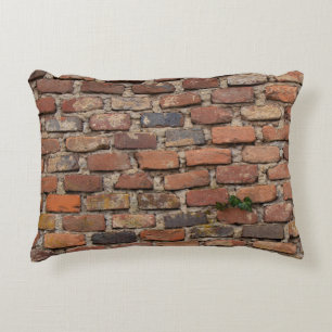 Coussins Décoratifs Mur Brown en brique