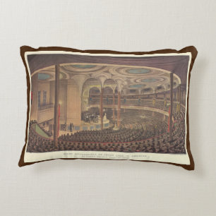 Coussins Décoratifs Musique Vintage, Jenny Lind, Chanteuse d'Opéra Sué