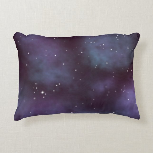 Coussins Décoratifs Mystique Violet Dusty Galaxy Jeu d'oreiller (Devant)