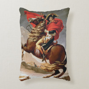 Coussins Décoratifs Napoléon croisant les Alpes, c.1800 (huile sur la