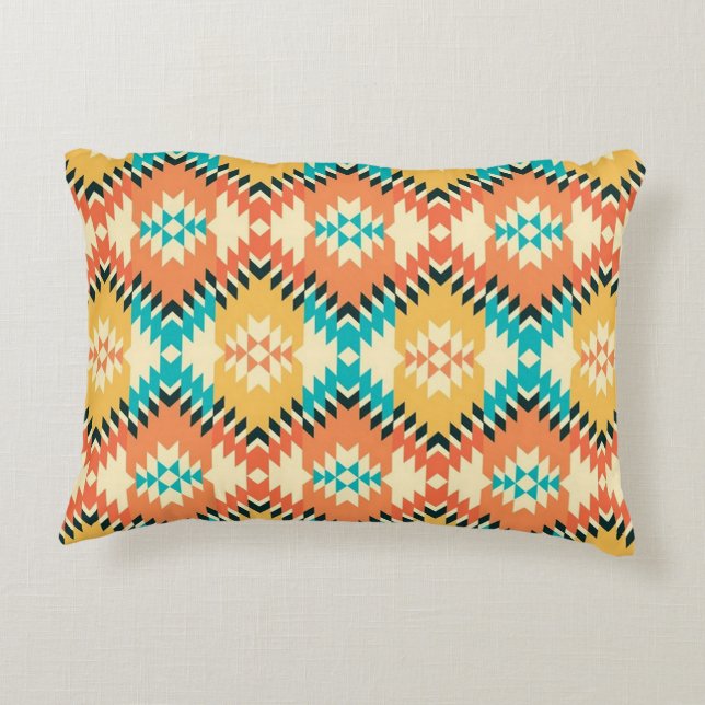 Coussins Décoratifs Native Print Accent Pillow (Dos)