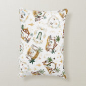 Coussins Décoratifs Nativité chrétienne de Noël (Dos(Vertical))