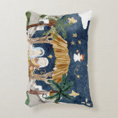 Coussins Décoratifs Nativité chrétienne de Noël (Devant(Vertical))