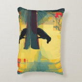 Coussins Décoratifs Nature Minimaliste Canot Labrador Noir (Dos(Vertical))