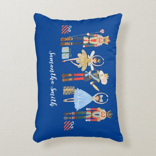 Coussins Décoratifs Navire Aquarelle Noël Casse-noisette Pilote (Devant(Vertical))