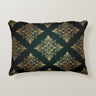 Coussins Décoratifs ✨ Navy Or Géométrique Luxe Style Moderne ✨