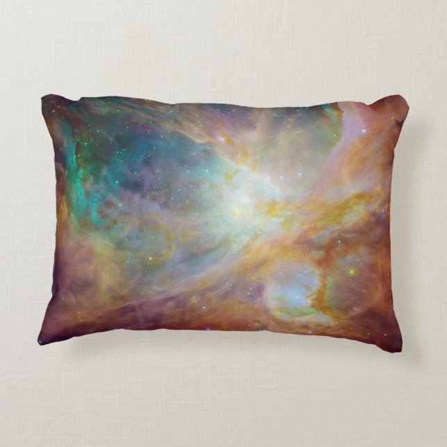Coussins Décoratifs Nebula d'Orion Vert Aqua (Dos)